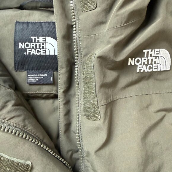 The North Face Arctic Parka Waterproof Insulated Jacket Size Small Green - Picture 5 of 6